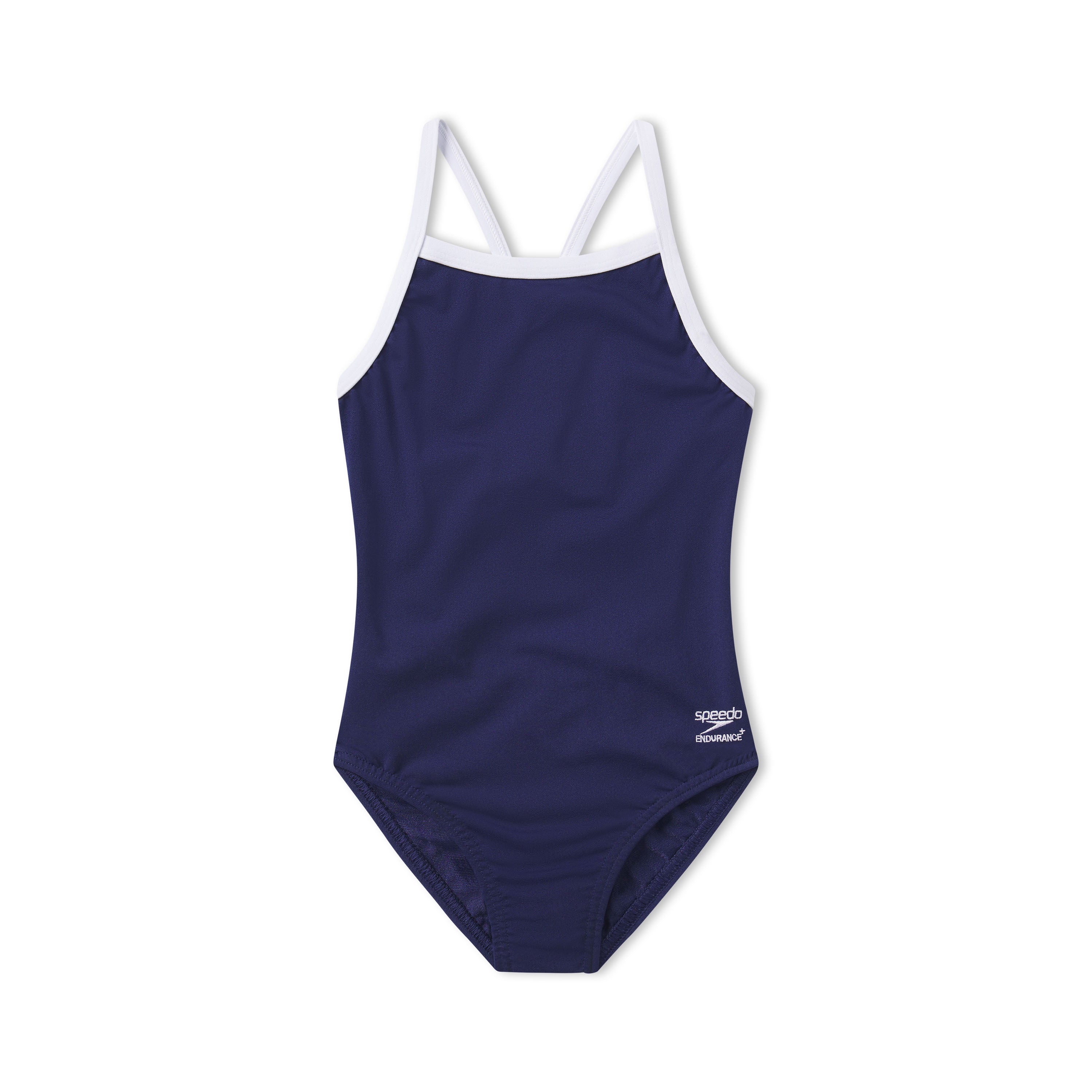 Women's Flyback One Piece Youth Navy/White | Speedo USA