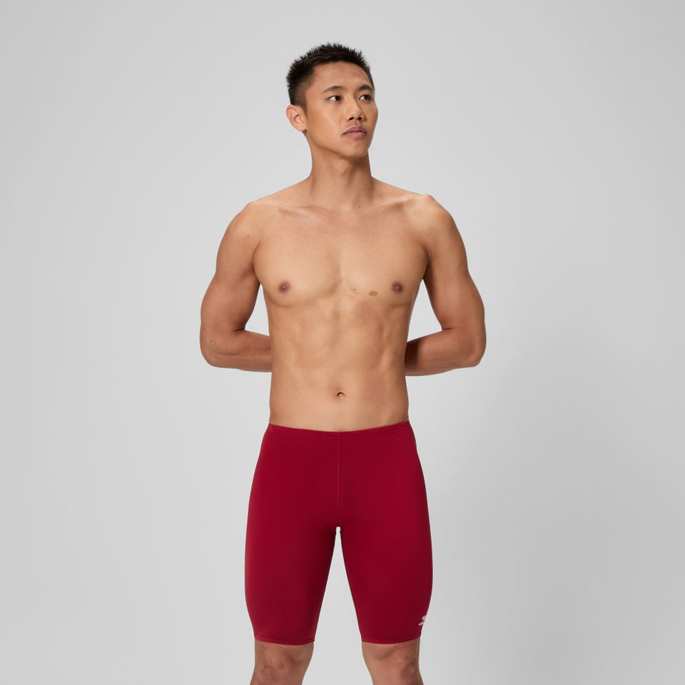 Men's Solid Adult Jammer Red