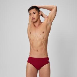 Men's Solid Brief Red - 30