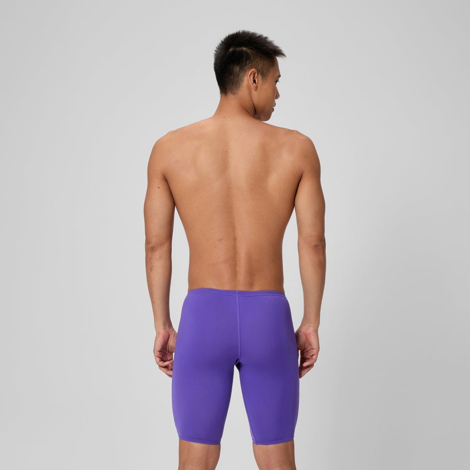 Men's Solid Adult Jammer Purple