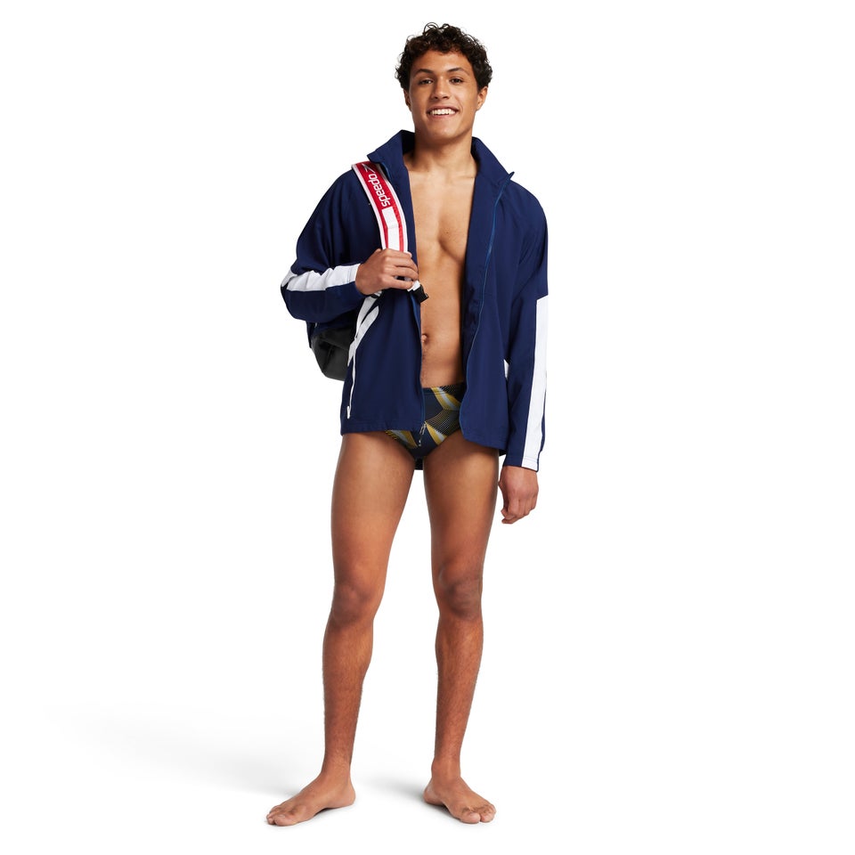 Men's Precision Brief Blue/Yellow