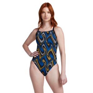 Women's Purpose Flyback One Piece Blue - 8/34