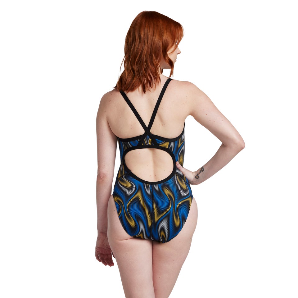 Women's Purpose Flyback One Piece Blue