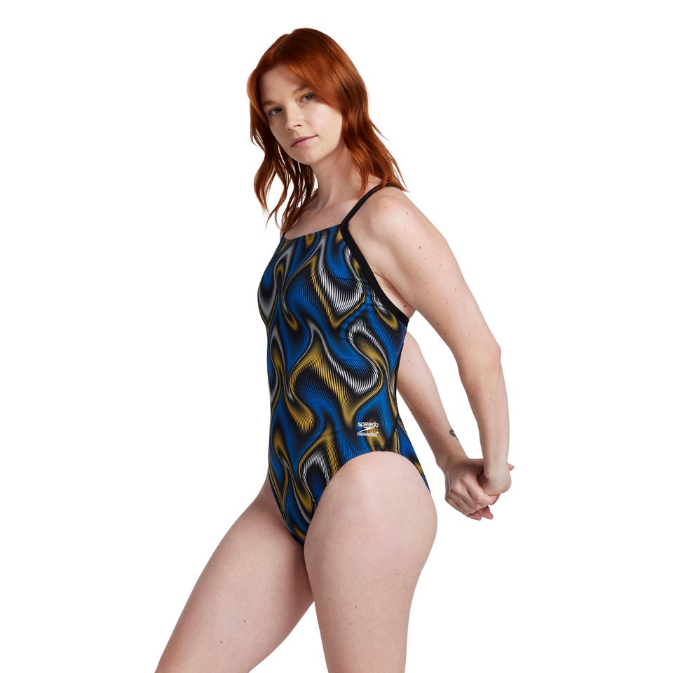 Women's Purpose Flyback One Piece Blue