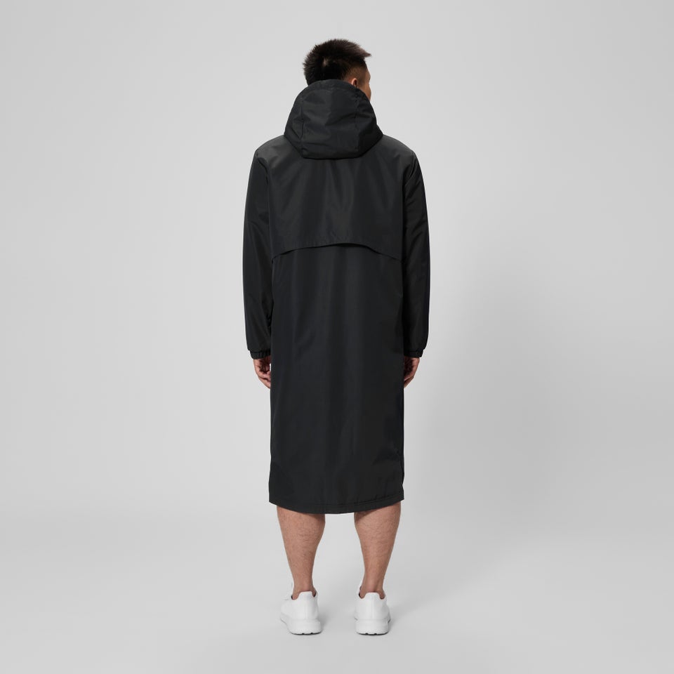 Parka Speedo Team unisexe, noir