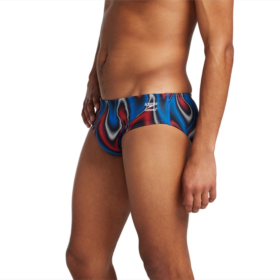 Men's Purpose Brief Red/Blue