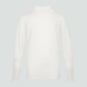 CANTERBURY CRICKET REG SET-IN LS POLO AM CREAM