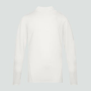 Mens Cricket Long Sleeved Polo Shirt Cream