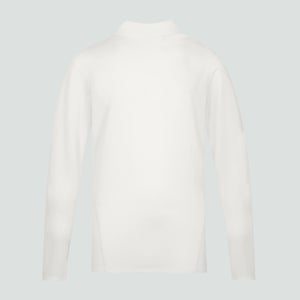 CANTERBURY CRICKET REG SET-IN LS POLO JU CREAM