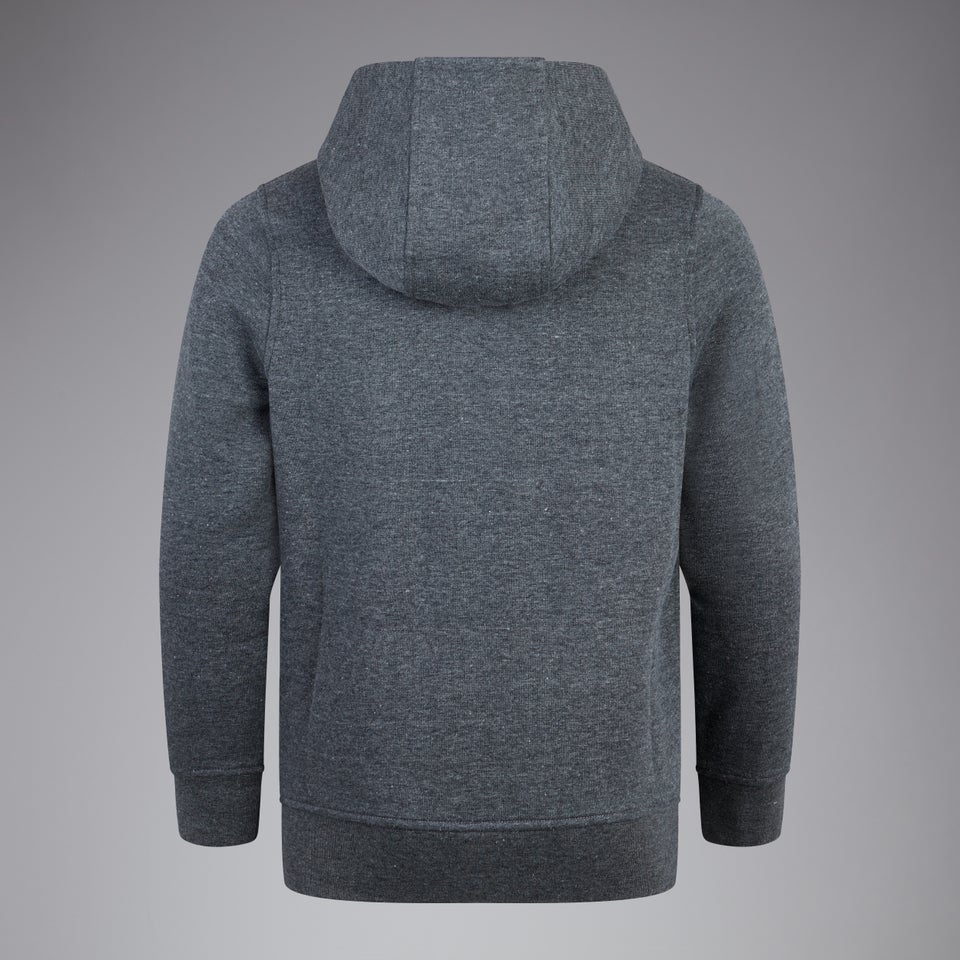 Junior Unisex Overhead Hoody Grey Marl