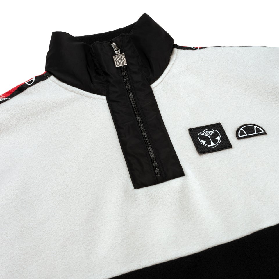 Unisex Tomorrowland X ellesse Fleece Sweatshirt Black