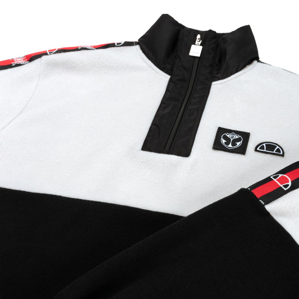 Unisex Tomorrowland X ellesse Fleece Sweatshirt Black