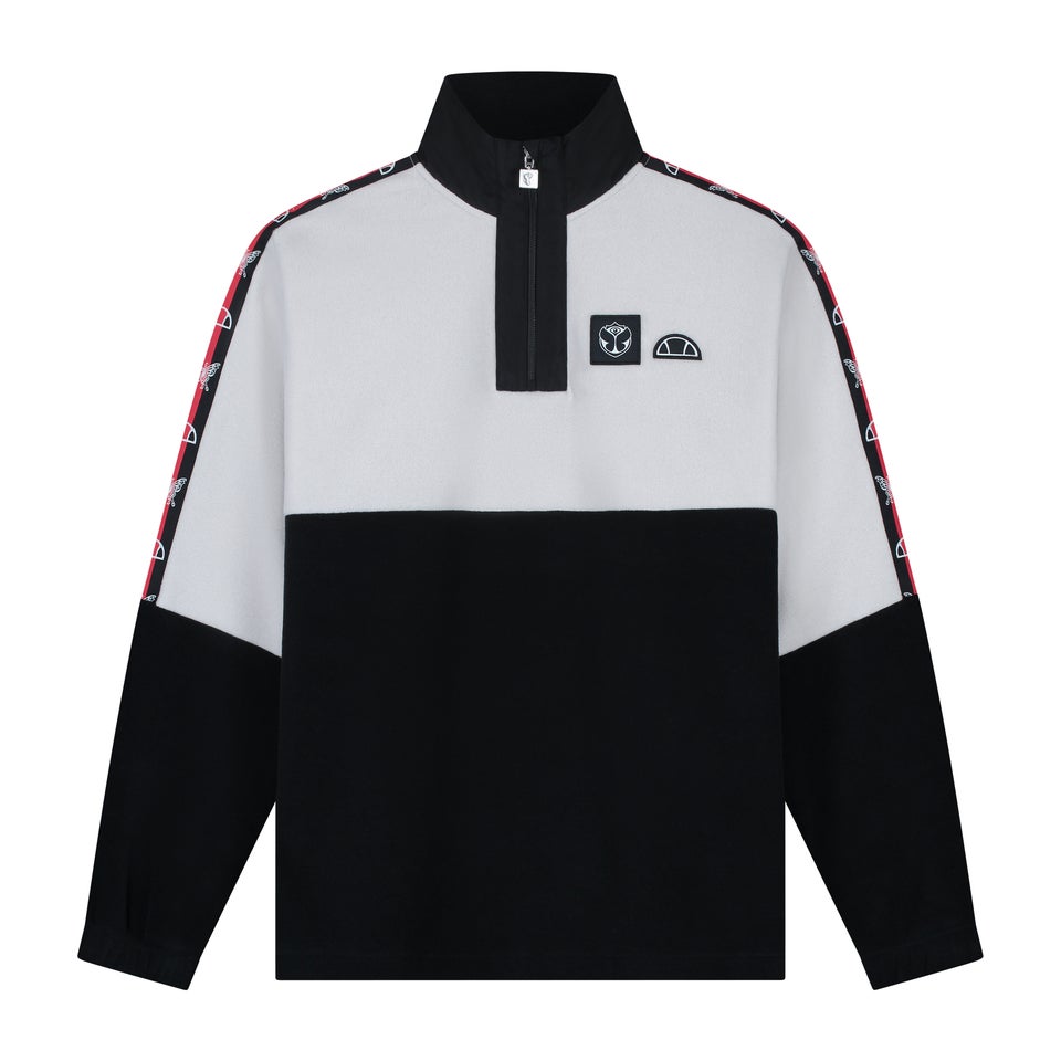 Unisex Tomorrowland X ellesse Fleece Sweatshirt Black