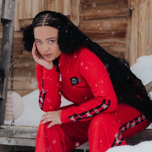 Women's Tomorrowland X ellesse Track Top Red