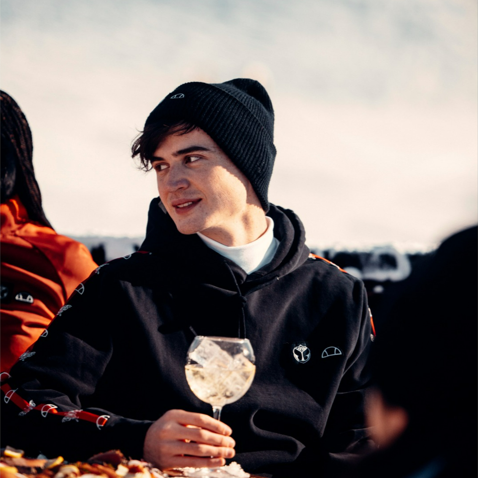 Unisex Tomorrowland X ellesse Hoody Black