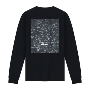Unisex Tomorrowland X ellesse Langarm-Sweatshirt Schwarz