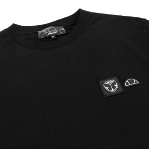 Unisex Tomorrowland X ellesse Langarm-Sweatshirt Schwarz