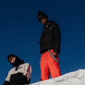 Unisex Tomorrowland X ellesse Windjacke Schwarz