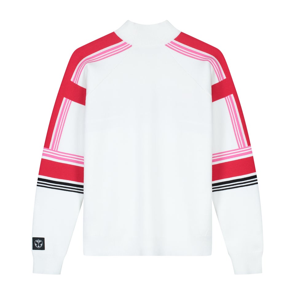 Women's Tomorrowland X ellesse Knitted Sweatshirt White