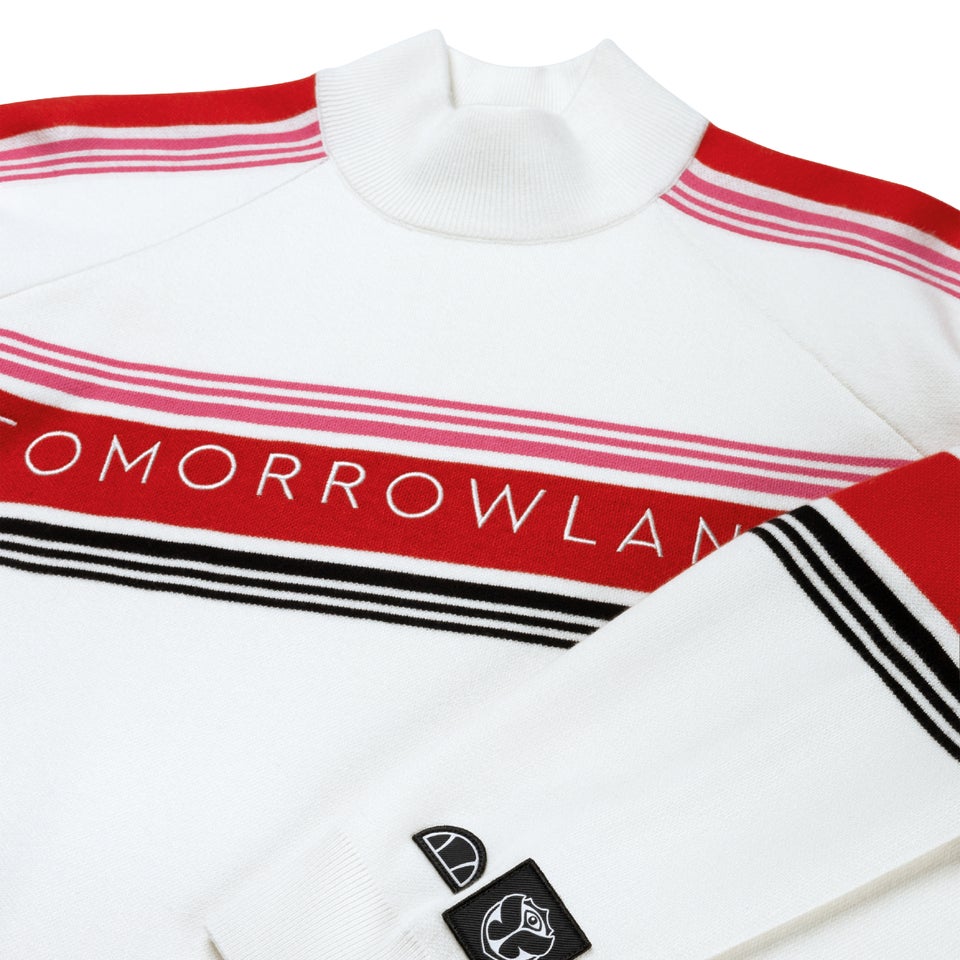 Women's Tomorrowland X ellesse Knitted Sweatshirt White