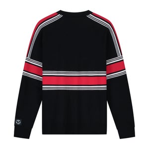 Men's Tomorrowland X ellesse Knitted Sweatshirt Black
