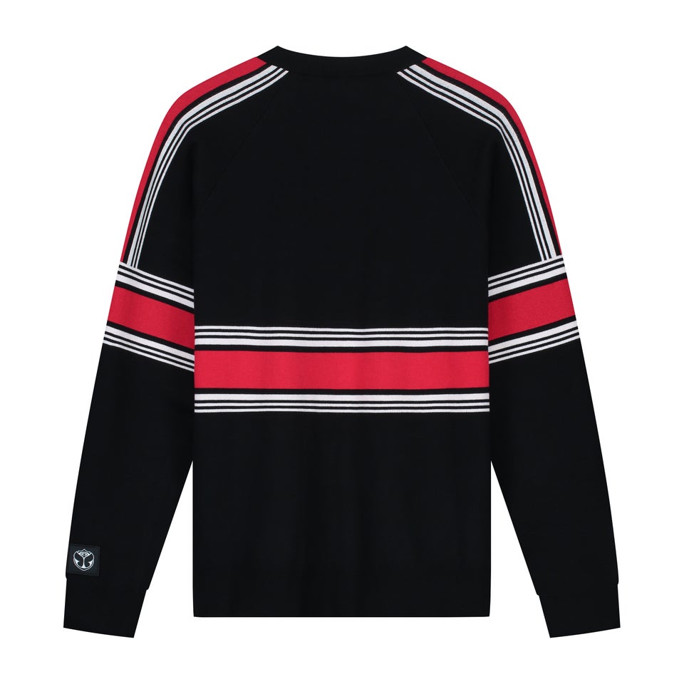 Men's Tomorrowland X ellesse Knitted Sweatshirt Black
