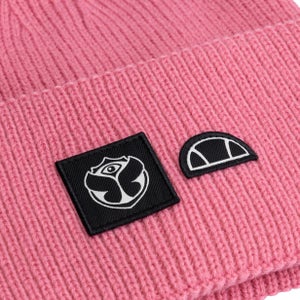 Tomorrowland X ellesse Beanie Pink