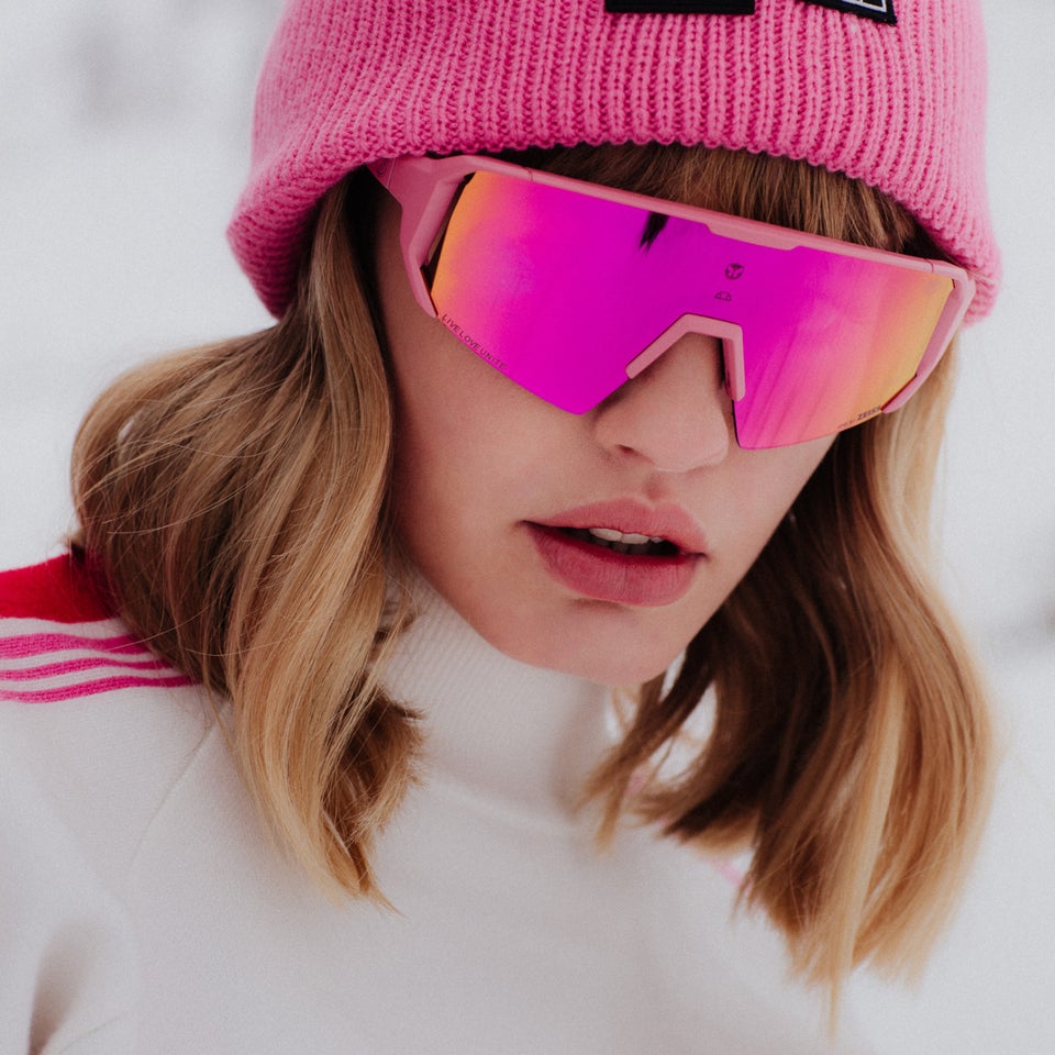 Tomorrowland X ellesse Alleycat Sonnenbrille Rosa