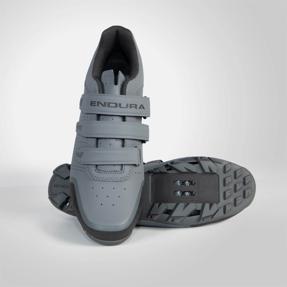 Hummvee XC Clipless Shoes - Pewter Grey