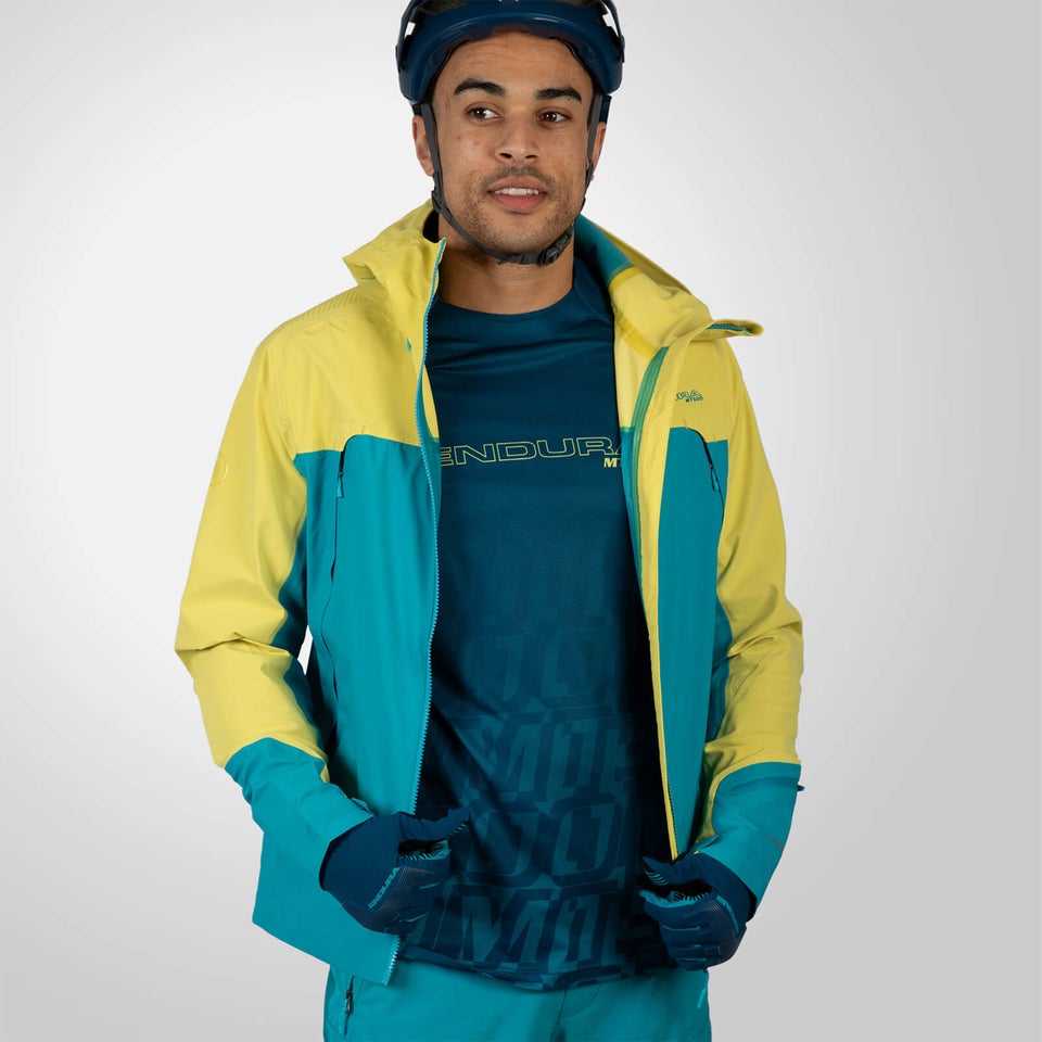 Men's MT500 Waterproof Jacket II - Atlantic