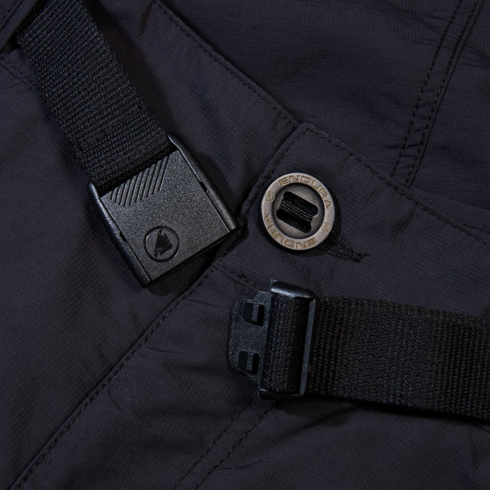 Men's Hummvee 3/4 Shorts (With Liner) - Black