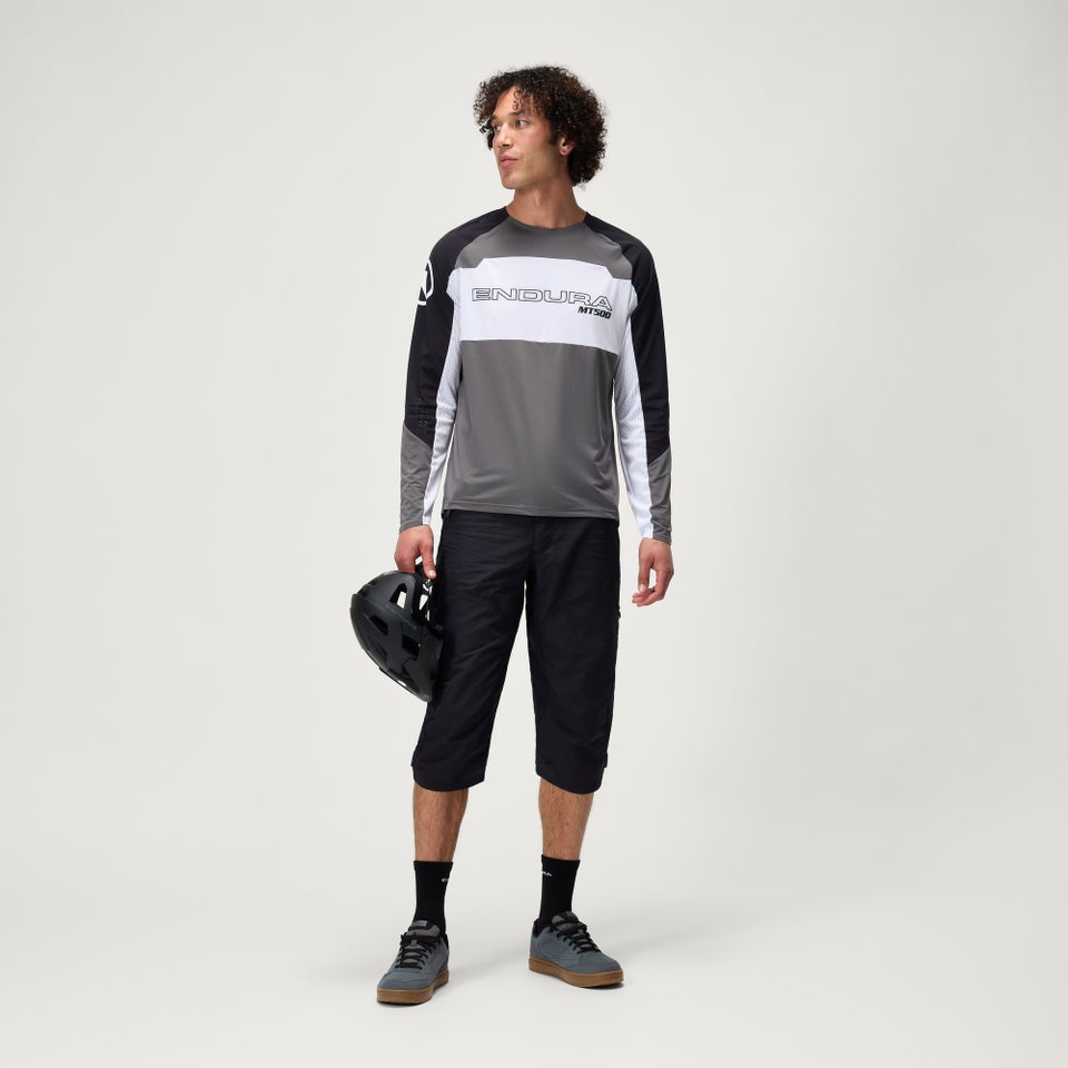 Men's Hummvee 3/4 Shorts (With Liner) - Black