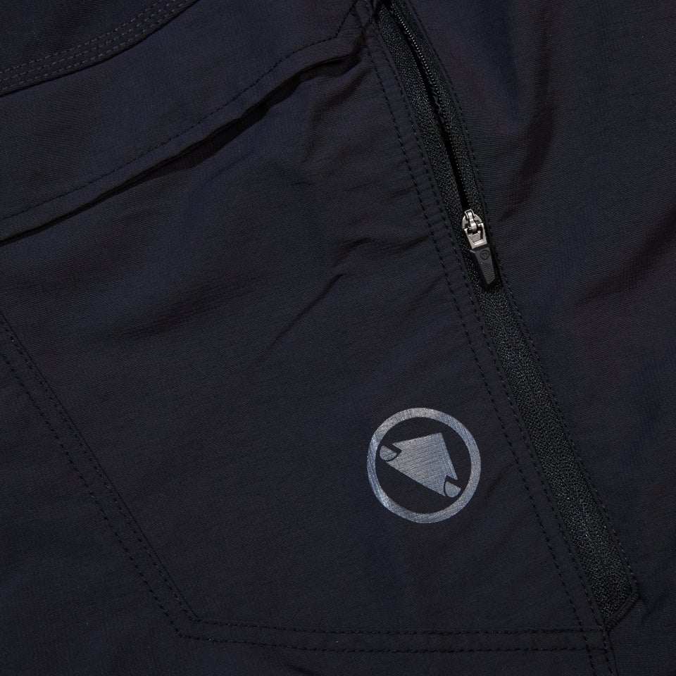 Men's Hummvee 3/4 Shorts (With Liner) - Black