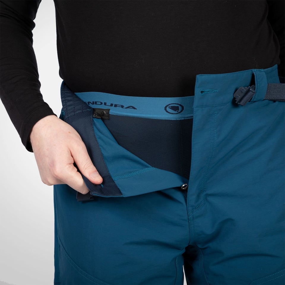 Men's Hummvee 3/4 Shorts (With Liner) - Blueberry