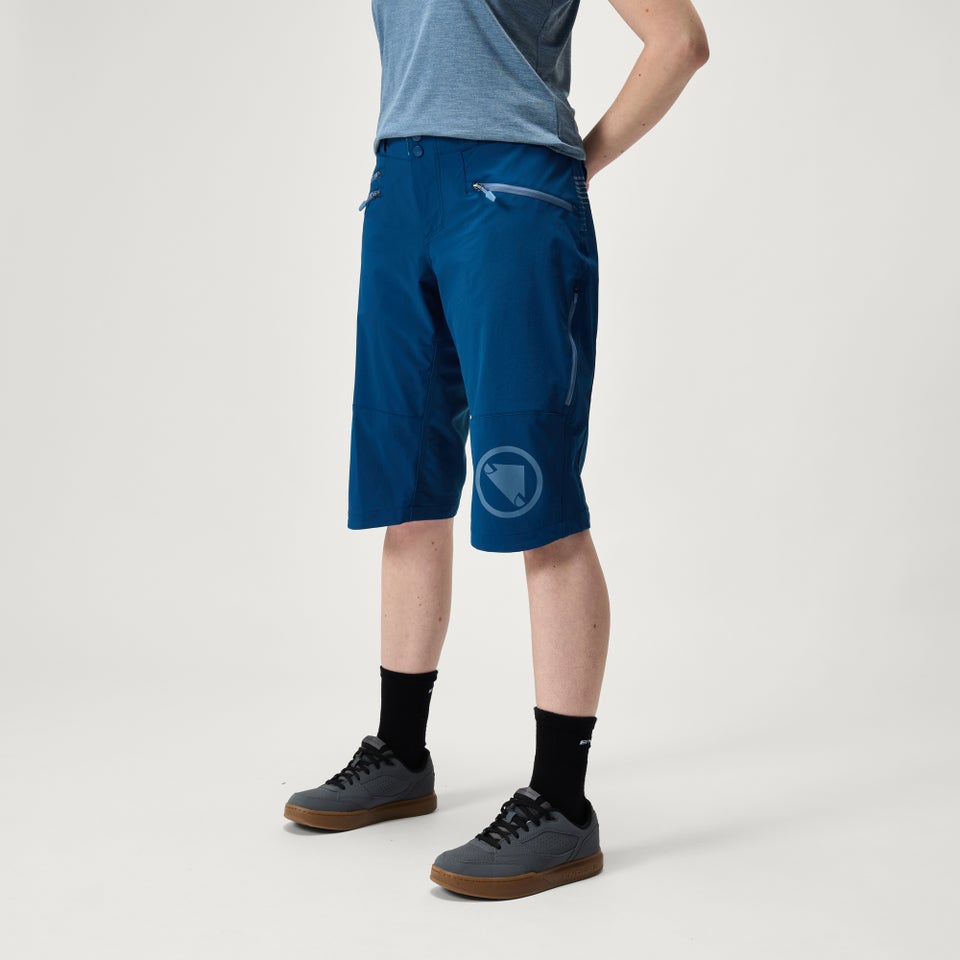 Women's SingleTrack Shorts II - Blueberry
