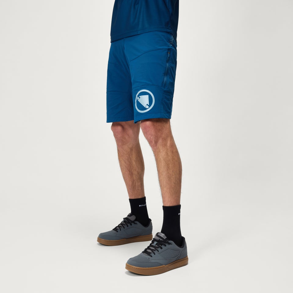 SingleTrack Shorts II für Herren - Blaubeere