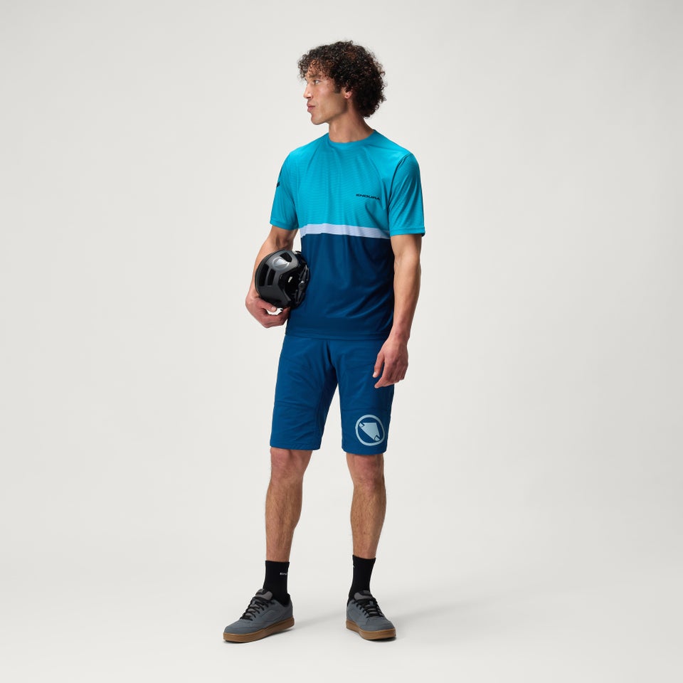 SingleTrack Shorts II für Herren - Blaubeere