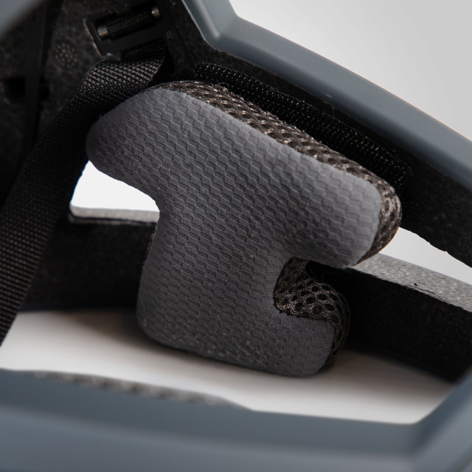 Kids SingleTrack Full Face Helmet - Grey Camo