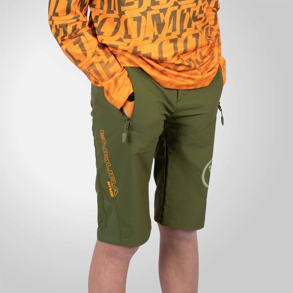 Kinder MT500JR Burner Short für Kinder - Olivgrün