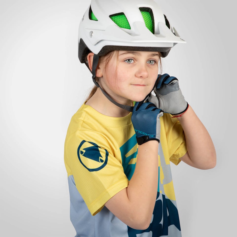 Kids SingleTrack Core Tee - Blueberry