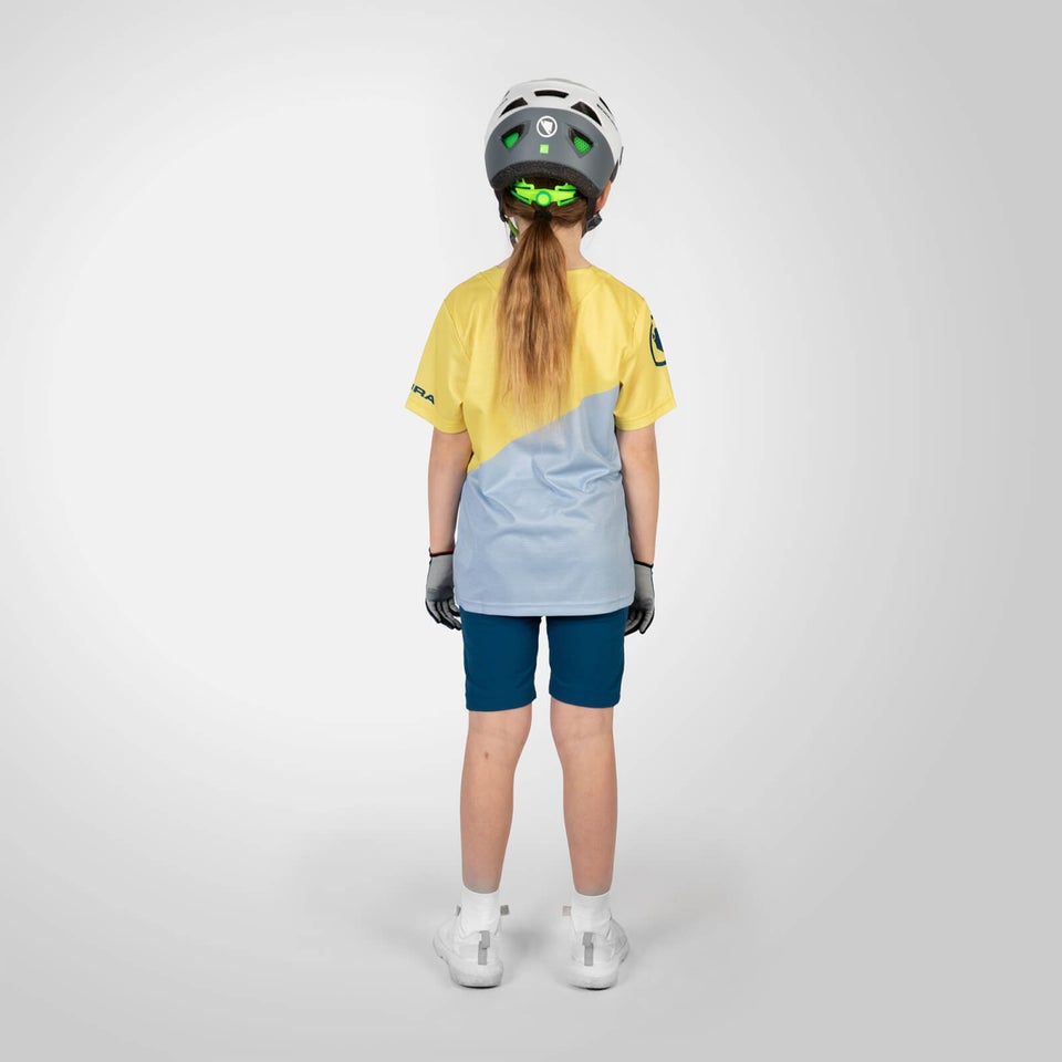 Kids SingleTrack Core Tee - Blueberry