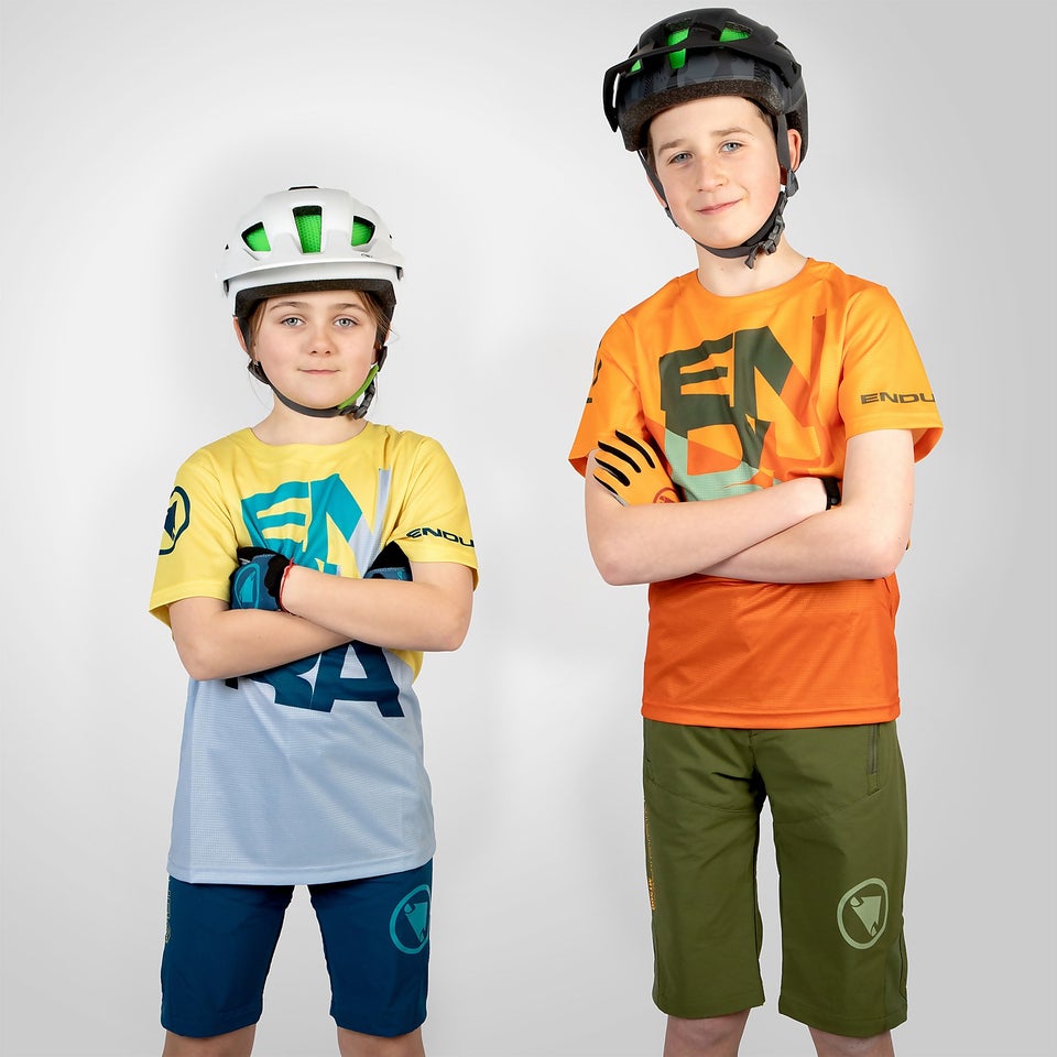 Kids SingleTrack Core Tee - Blueberry