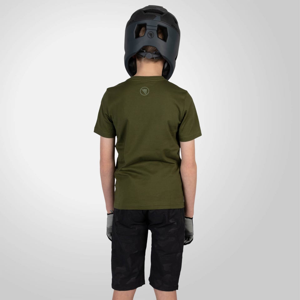 Kids Original Camo Tee - Olive Green