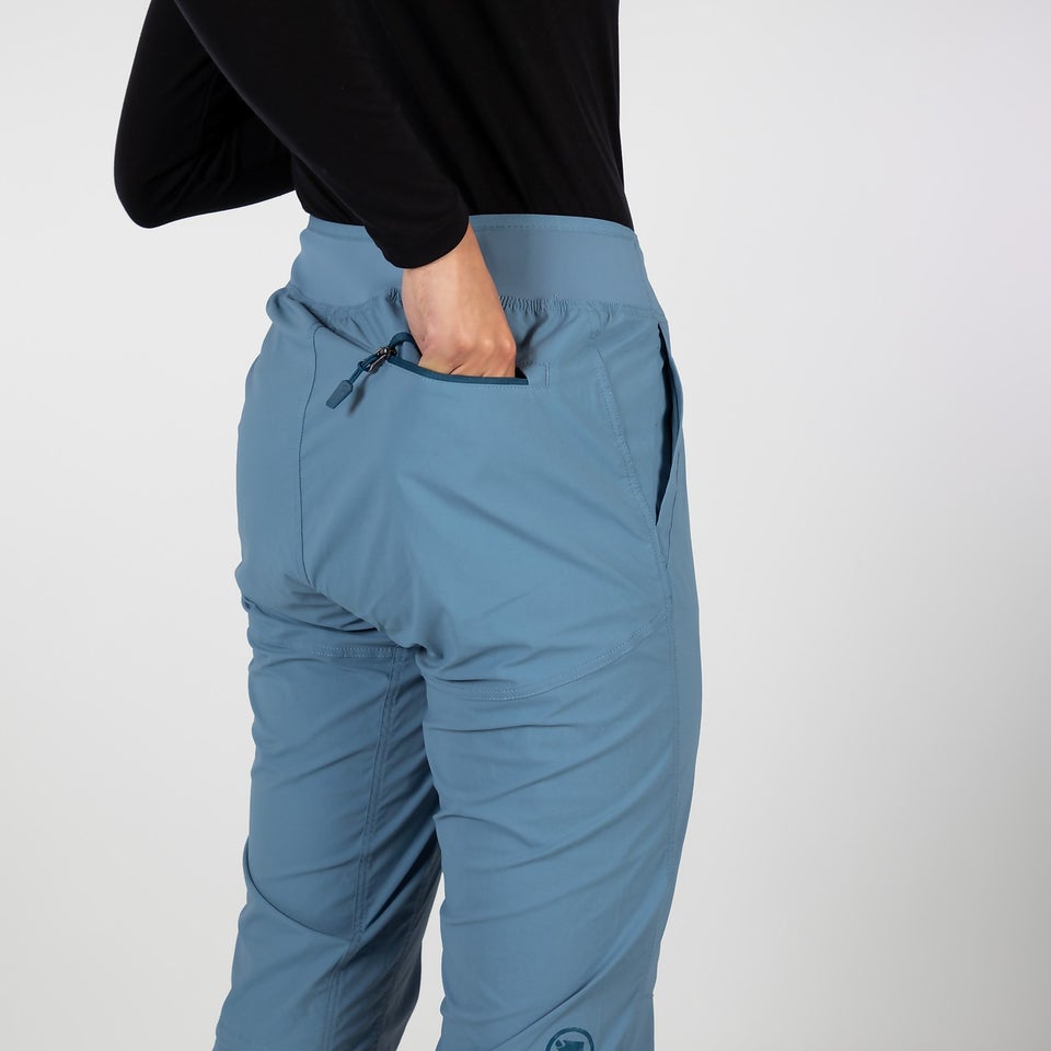 Hummvee Lite 3/4 Short für Damen - Stahlblau