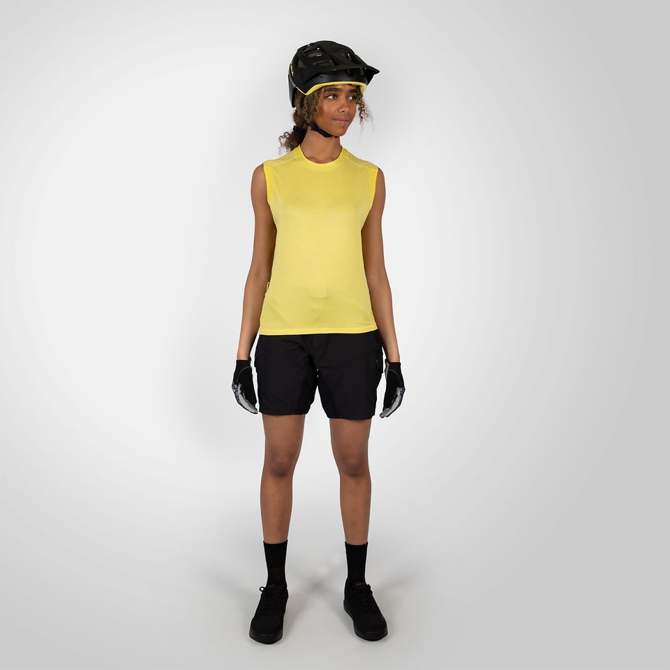 Women's SingleTrack Tank Top - Sulphur