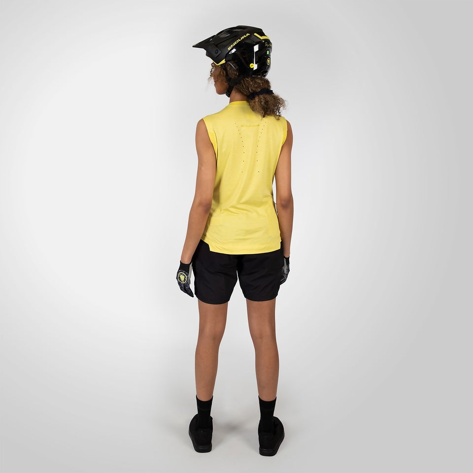 Women's SingleTrack Tank Top - Sulphur