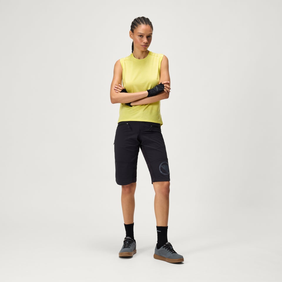 Women's SingleTrack Tank Top - Sulphur