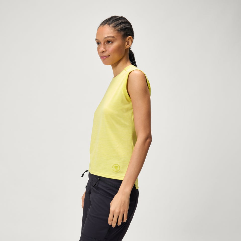 Women's SingleTrack Tank Top - Sulphur