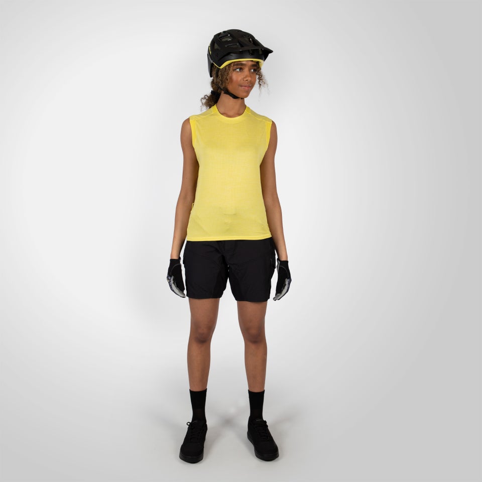 Women's SingleTrack Tank Top - Sulphur