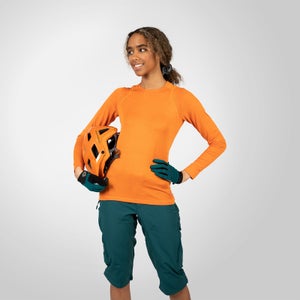 Women's SingleTrack L/S Jersey - Harvest